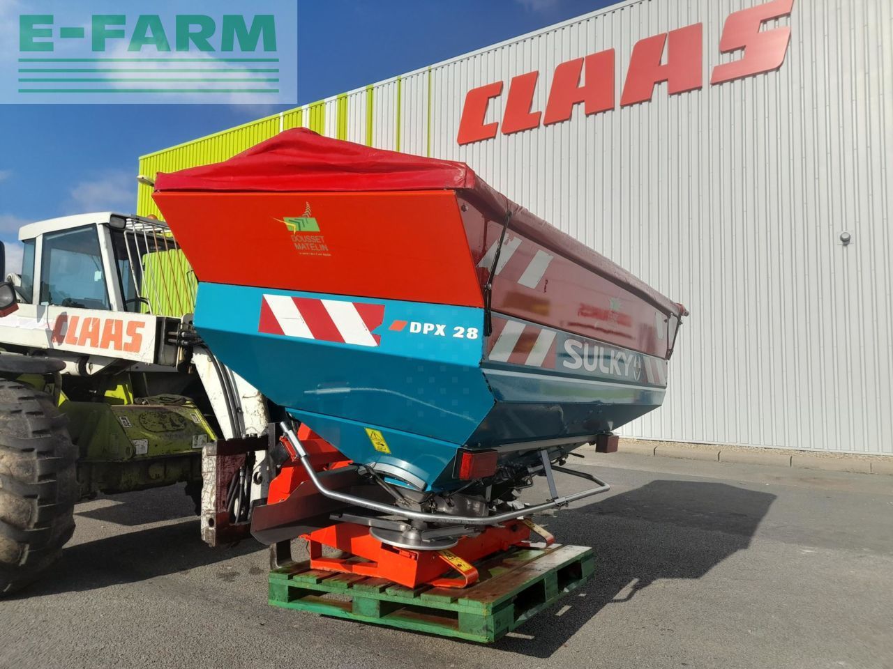 E-FARM: Sulky-Burel dpx 28 - Разбрасыватель удобрений - id E7KXWK9 - 7 000 € - Год выпуска: 2011 - Франция
