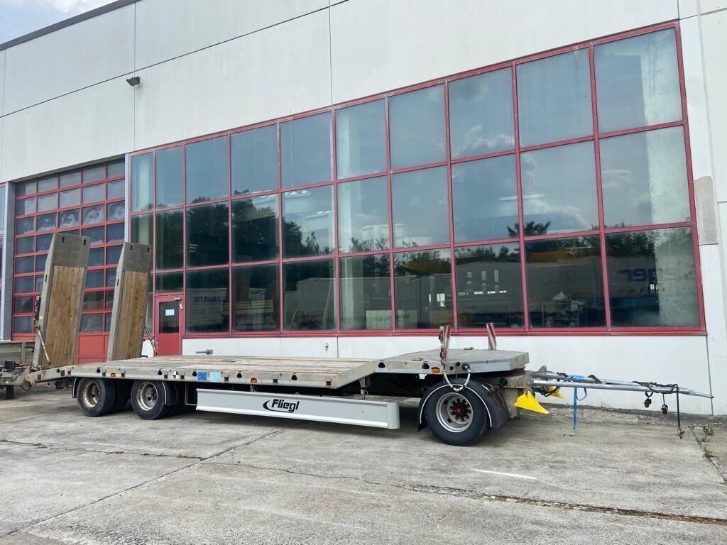 Fliegl dts 300 3 achs tiefladeranhänger Przyczepa 19 900 €