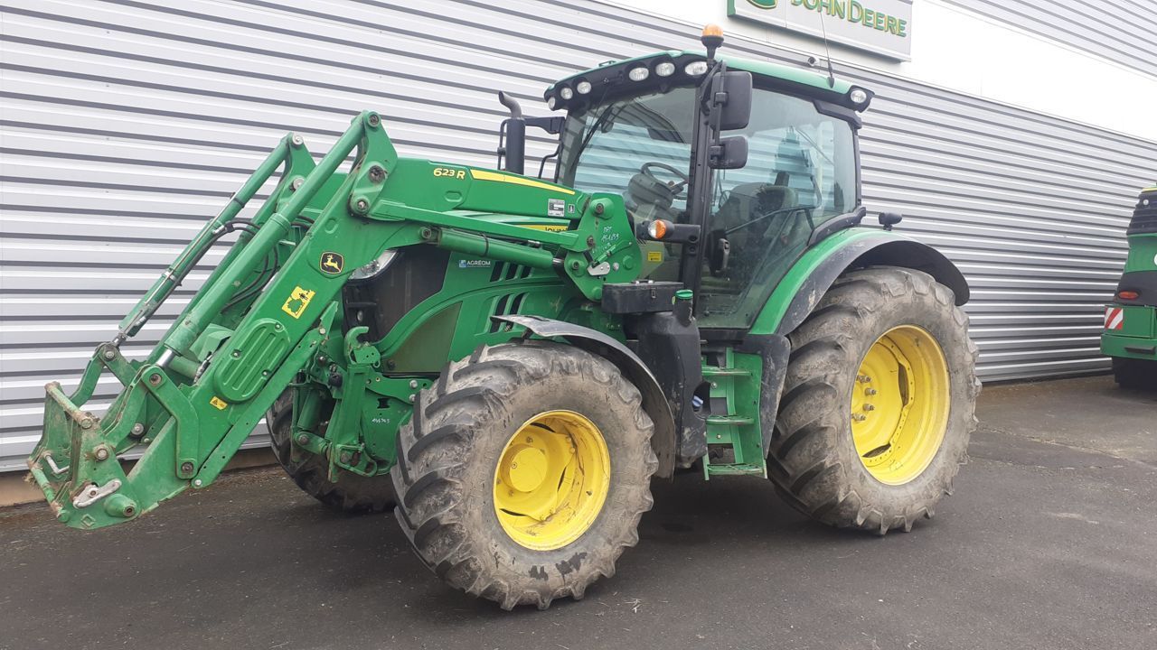 E-FARM: John Deere 6130 R - Tracteur - id FVQGGPP - 94 000 € - Année: 2018 - Lecture du nombre d'heure: 3 600,Puissance du moteur (chevaux): 130,France