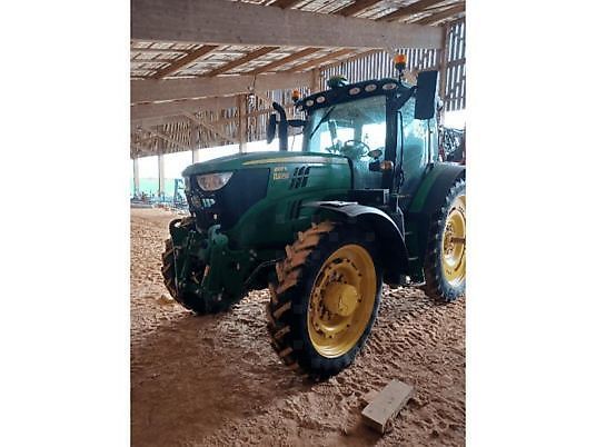 E-FARM: John Deere 6155 R - Tractor - id W7TH1KL - €105,000 - Year of construction: 2020 - Engine hours: 4,000,Engine power (HP): 155,France