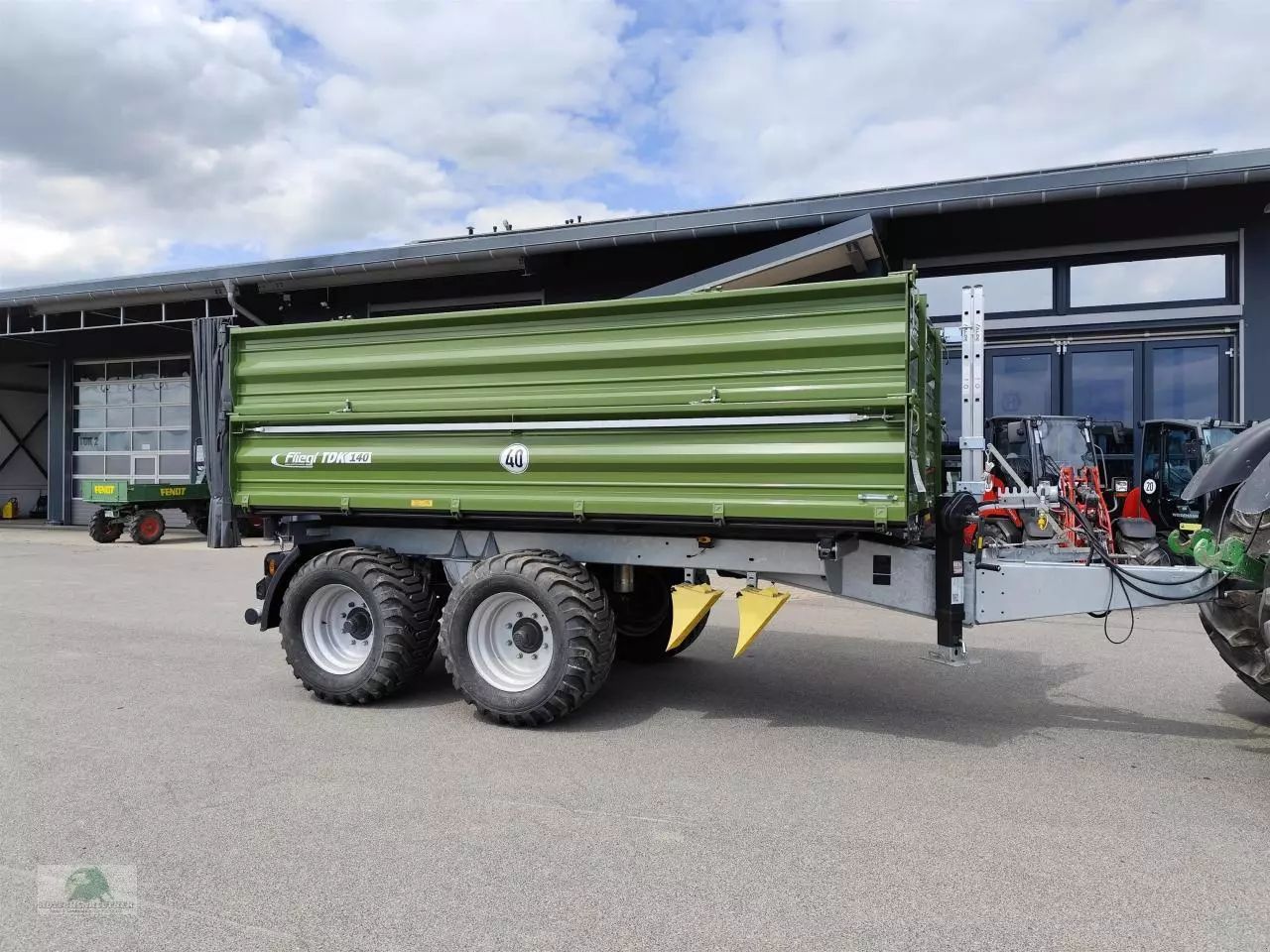E-FARM: Fliegl tdk 140 fox - Remorque - id ISDR9ZB - 18 900 € - Année: 2022 - Allemagne