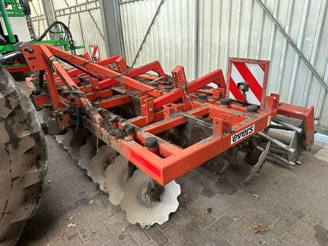 evers salerno schijveneg 4 meter - grote buizenrol Disc harrow €8,950