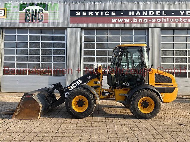 JCB 409 gebraucht lader baumaschine Chargeuse sur pneus 39 950 €