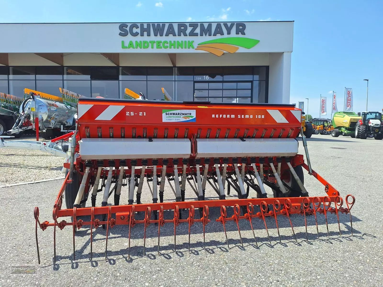 E-FARM: REFORM semo 100 2,5m mit fgs und streigel - Drillmaschine - id KWPHS5X - 3.088 € - Österreich