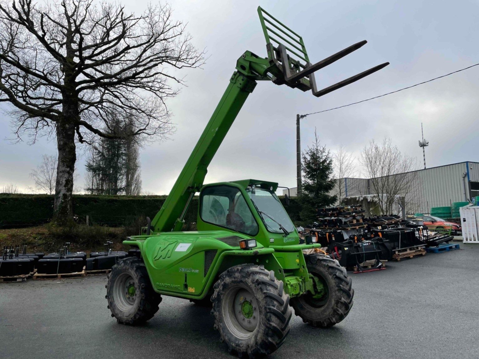 Merlo p 34.7 telehandler €36,500