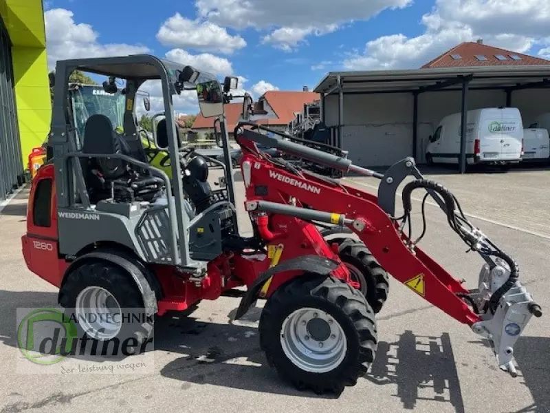 E-FARM: Weidemann 1280 - Ładowarka kołowa - id ALJHMHJ - 28 900 € - Rok produkcji: 2021 - Motogodziny: 2081,Moc silnika: 25,Niemcy