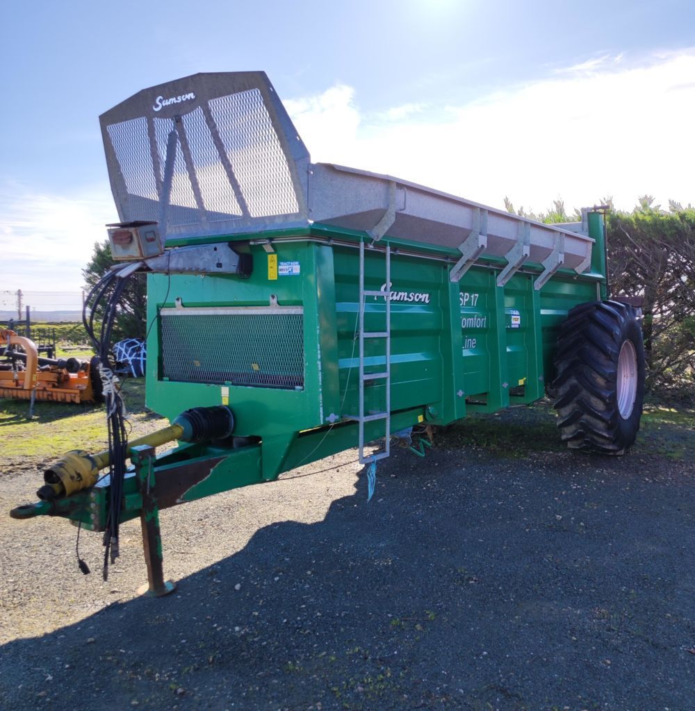 Samson sp 17 confort line Manure and compost spreader €23,000
