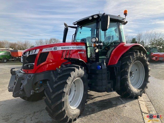E-FARM: Massey Ferguson 7715S Efficient - Tractor - id TJK1RKS - €88,150 - Year of construction: 2021 - Engine hours: 2,800,Engine power (HP): 155,France