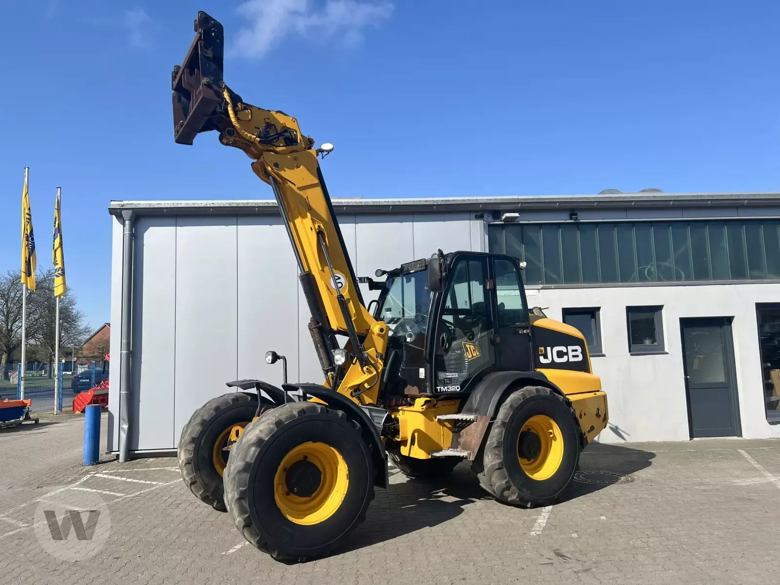 E-FARM: JCB tm 320 s - Wheel loader - id FN61TKH - €59,900 - Year of construction: 2015 - Engine hours: 4,800,Engine power (HP): 147,Germany