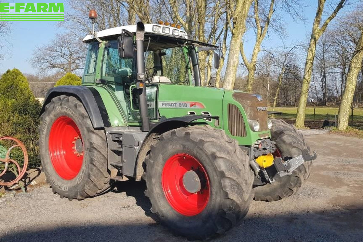 Fendt 818 Vario tractor €49,500