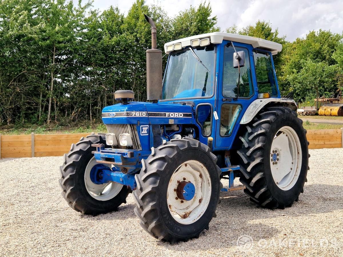 E-FARM: Ford 7610 - Trattore - id 4GVQWM4 - 17.013 € - Anno di costruzione: 1986 - Ore: 1.188,Regno Unito