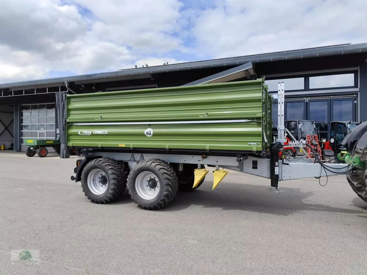 E-FARM: Fliegl tdk 140 fox - Trailer - id ISDR9ZB - 18.900 € - Produktionsår: 2022 - Tyskland
