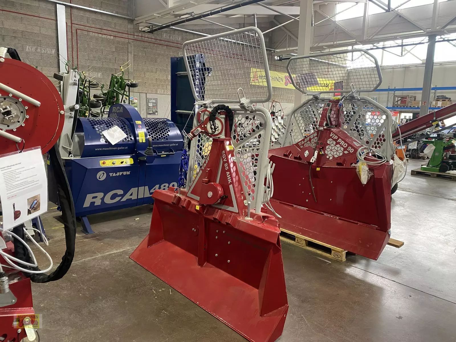 Tajfun egv85 ahk sg mit schildbreite 205 cm Forestry equipment €9,992