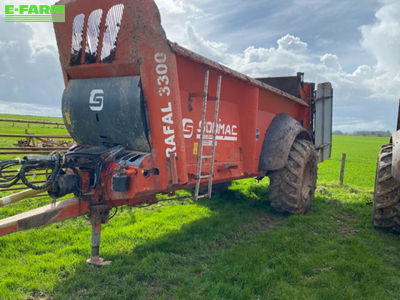 E-FARM: sodimac rafal 3300 - Manure and compost spreader - id LEZXDNP - €17,000 - Year of construction: 2017 - France