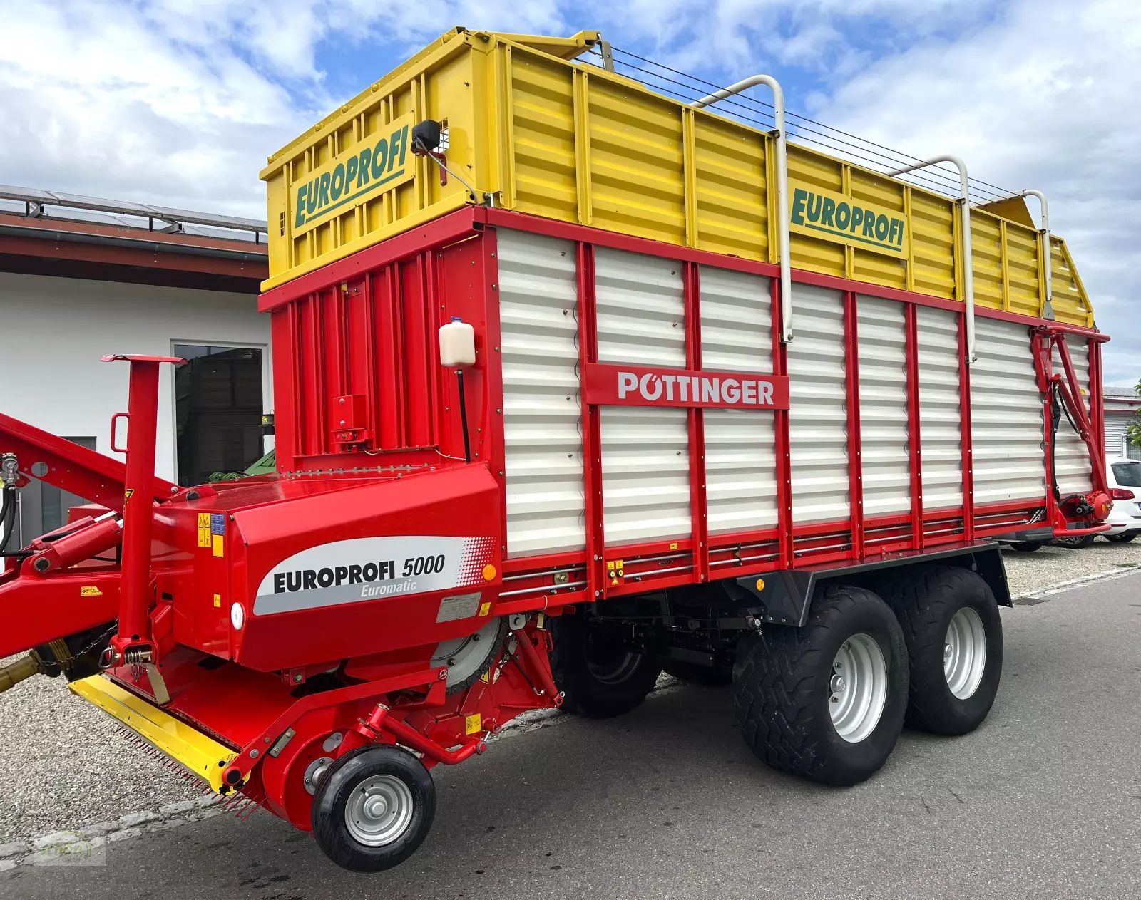 E-FARM: pöttinger europrofi 5000 l im topzutand und mit einer komplett neuen pick-up - Anhänger - id WE5IJWZ - 37.143 € - Baujahr: 2007 - Deutschland