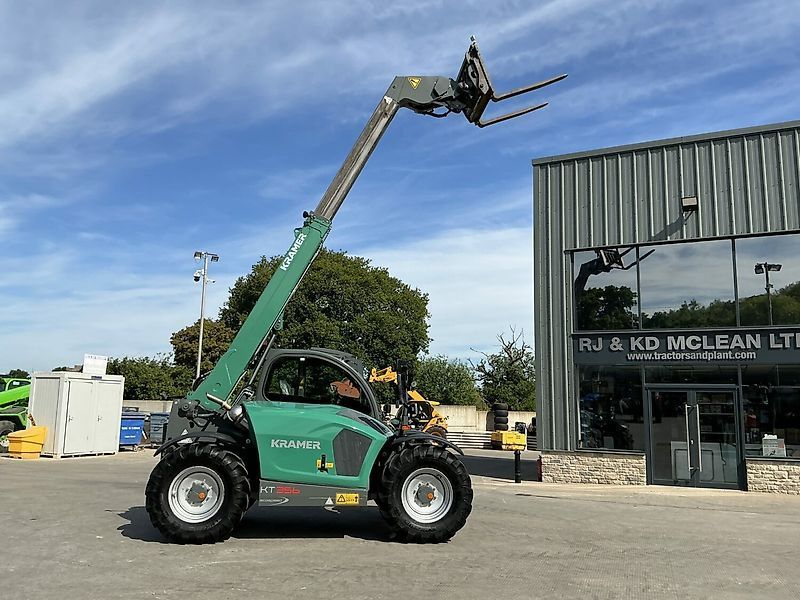 E-FARM: KRAMER kt356 eco speed telehandler (st23383) - Chargeur télescopique  - id XMREDH2 - 73 277 € - Année: 2021 - Lecture du nombre d'heure: 775,Puissance du moteur (chevaux): 135,Royaume-Uni
