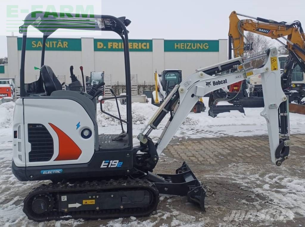 Bobcat e19e Mini bager 29.500 €