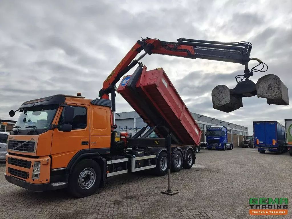 VOLVO fm 440 8x4/4 slaapcab euro5 - vdl haakarmsysteem + palfinger pk1 Trailer €36,950