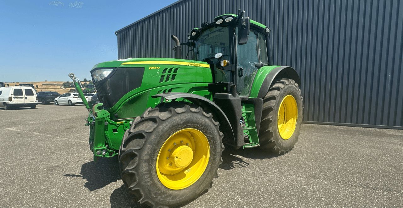 E-FARM: John Deere 6155 M - Tractor - id ALCB1N5 - €85,000 - Year of construction: 2020 - Engine hours: 3,195,Engine power (HP): 155,France