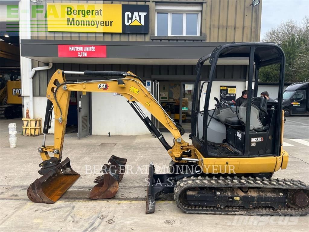 Caterpillar 302.7d cr Excavadora de orugas 27.000 €