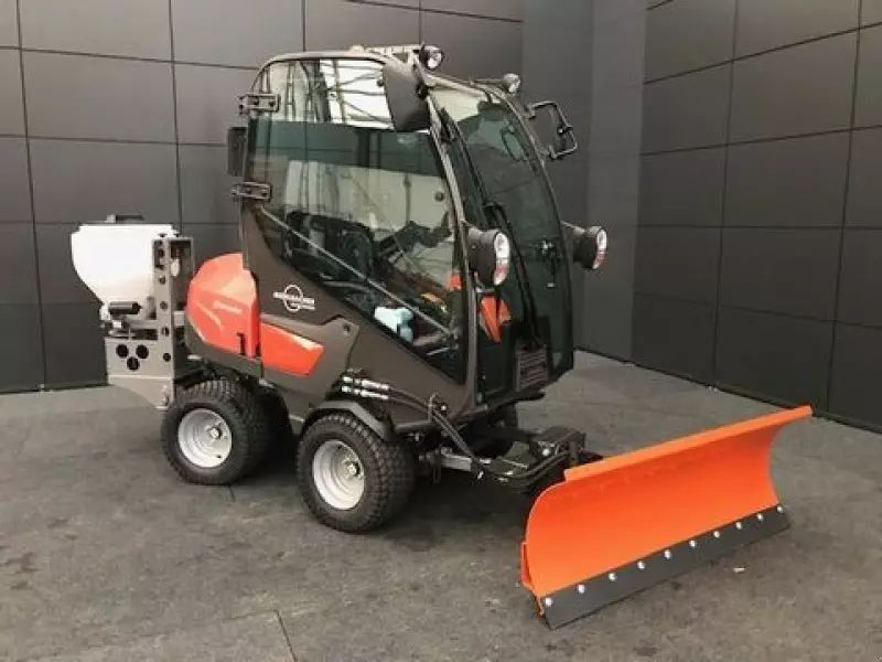 Husqvarna rider p525dx kabine, cyclonstreuer, 140cm schild Lawn mower €28,325