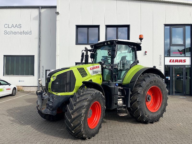 E-FARM: Claas Axion 870 CMATIC - Traktor - id QVYYAAM - 94.000 € - Produktionsår: 2018 - Motortimer: 4.710,Motoreffekt (HP): 295,Tyskland