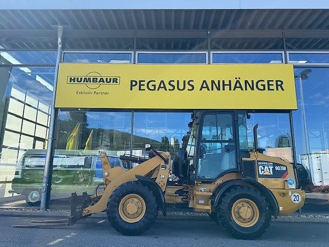 E-FARM: Caterpillar cat 907 m radlader baumaschine 20 km/h nur 4876h - Wheel loader - id 8YVJALG - €29,999 - Year of construction: 2019 - Engine power (HP): 74,Germany