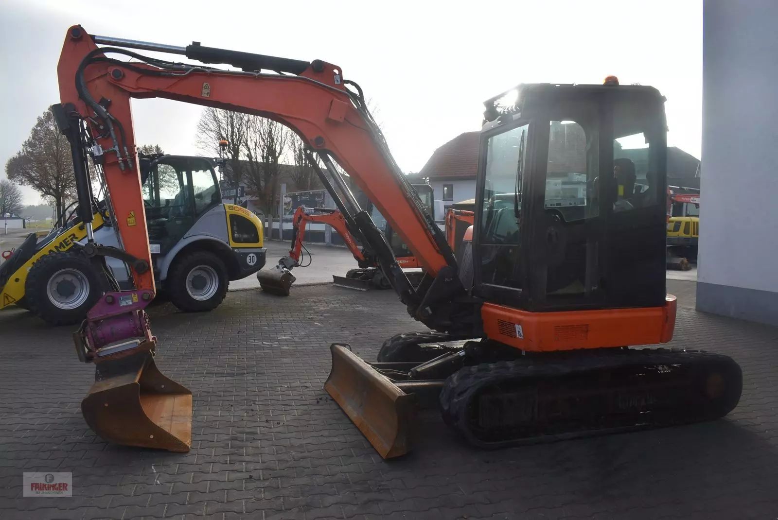 JCB 55z-1 mit powertilt Mini-pelle 32 900 €