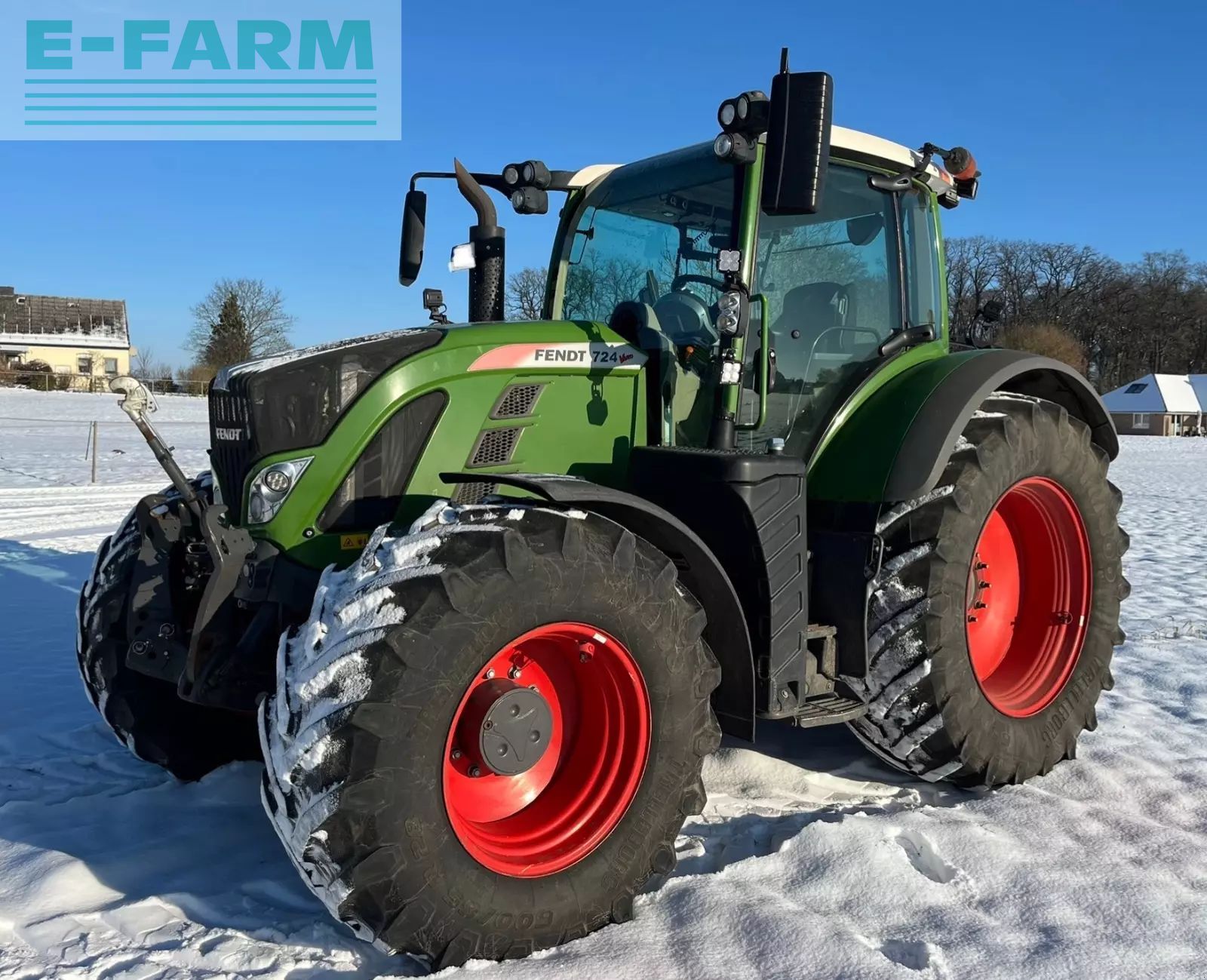 Fendt 724 Vario Profi Plus Трактор 85 294 €