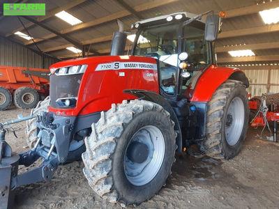 E-FARM: Massey Ferguson 7720S - Tractor - id MB9WA5Y - €83,000 - Year of construction: 2020 - Engine hours: 3,900,Engine power (HP): 200,France