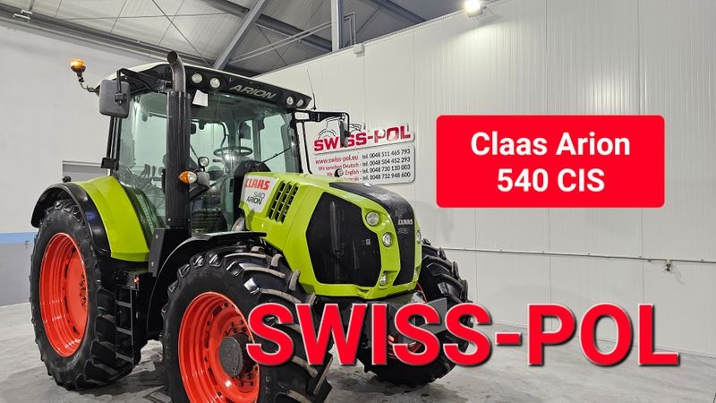 Claas Arion 540 CIS tractor 52 750 €