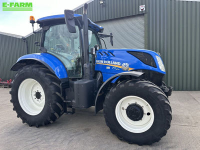 E-FARM: New Holland T7.210 - Tractor - id 21G8JGL - €62,872 - Year of construction: 2018 - Engine hours: 4,300,Engine power (HP): 210,United Kingdom