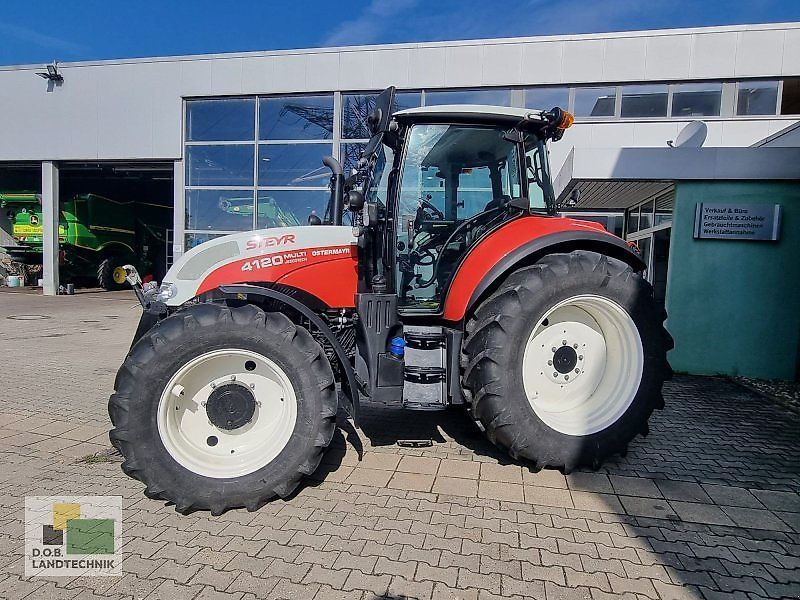 E-FARM: Steyr Multi 4120 - Traktor - id DTGAPUJ - 76.900 € - Baujahr: 2020 - Abgelesene Motorstunden: 1.065,Motorleistung (PS): 128,Deutschland