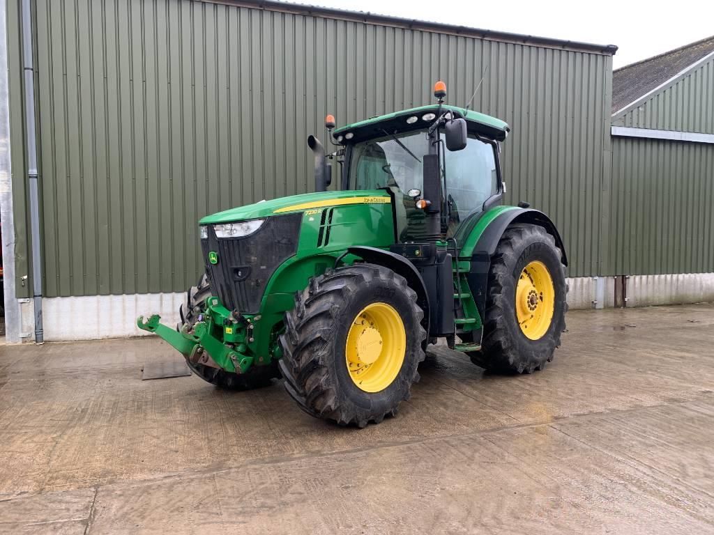 E-FARM: John Deere 7230 R - Traktor - id XC3HEBQ - 71 921 € - Rok produkcji: 2016 - Motogodziny: 8122,Moc silnika: 230,Zjednoczone Królestwo