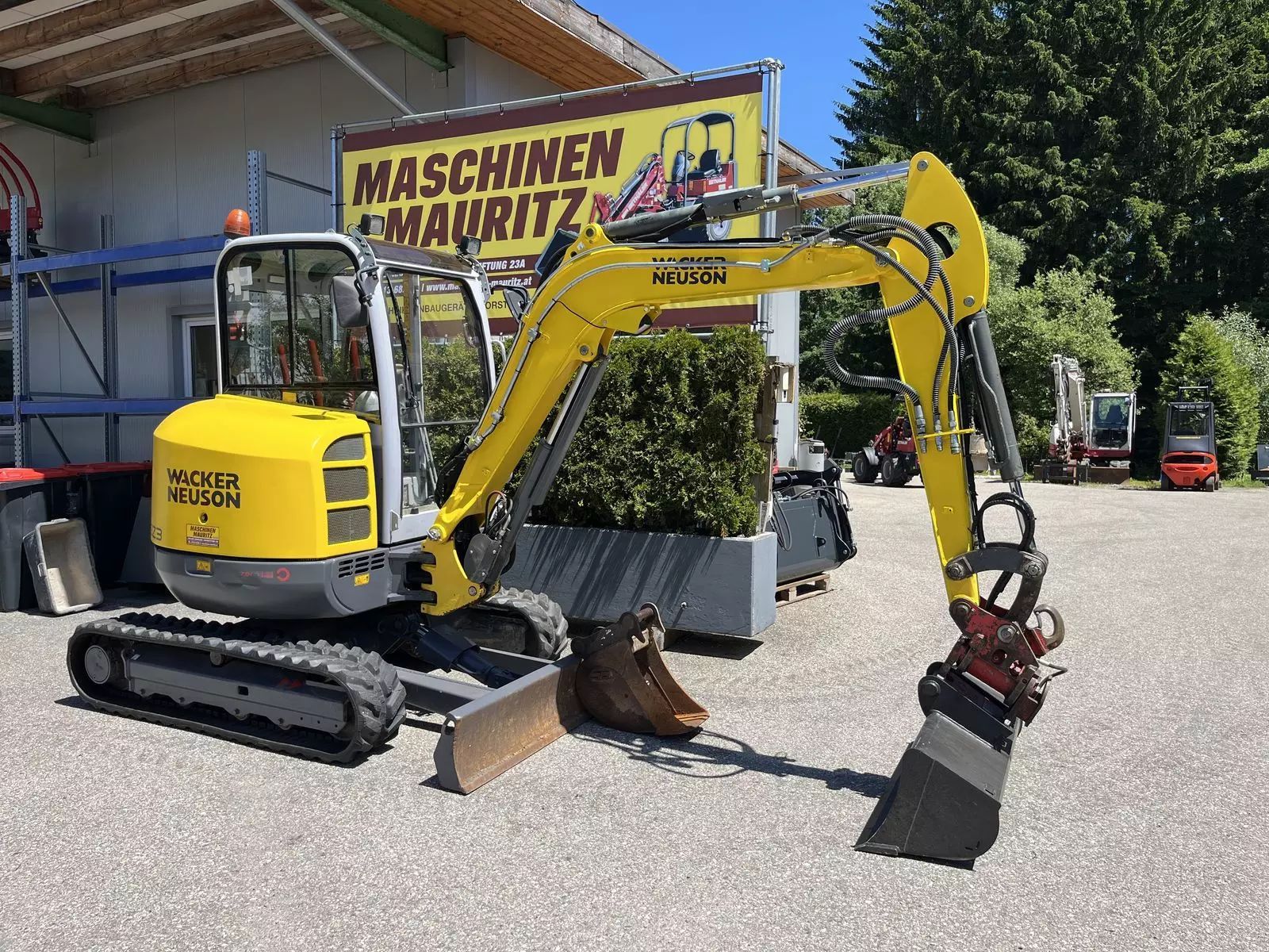 Wacker Neuson neuson 38z3 mit powertilt Minikoparka 29 900 €