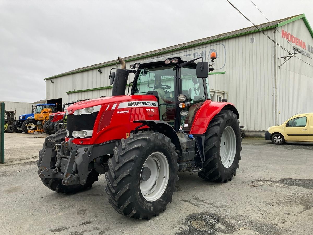 E-FARM: Massey Ferguson 7716 - Tracteur - id TVAKZFI - Année: 2017 - Lecture du nombre d'heure: 2 264,Puissance du moteur (chevaux): 160,France
