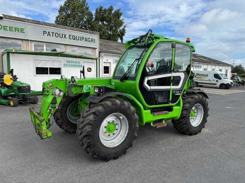 E-FARM: Merlo 38.7 - Chargeur télescopique  - id ESTNSIY - 37 000 € - Année: 2016 - Lecture du nombre d'heure: 5 500,France