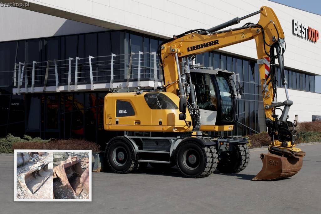 Liebherr a 914 litronic Excavadora de ruedas 77.500 €