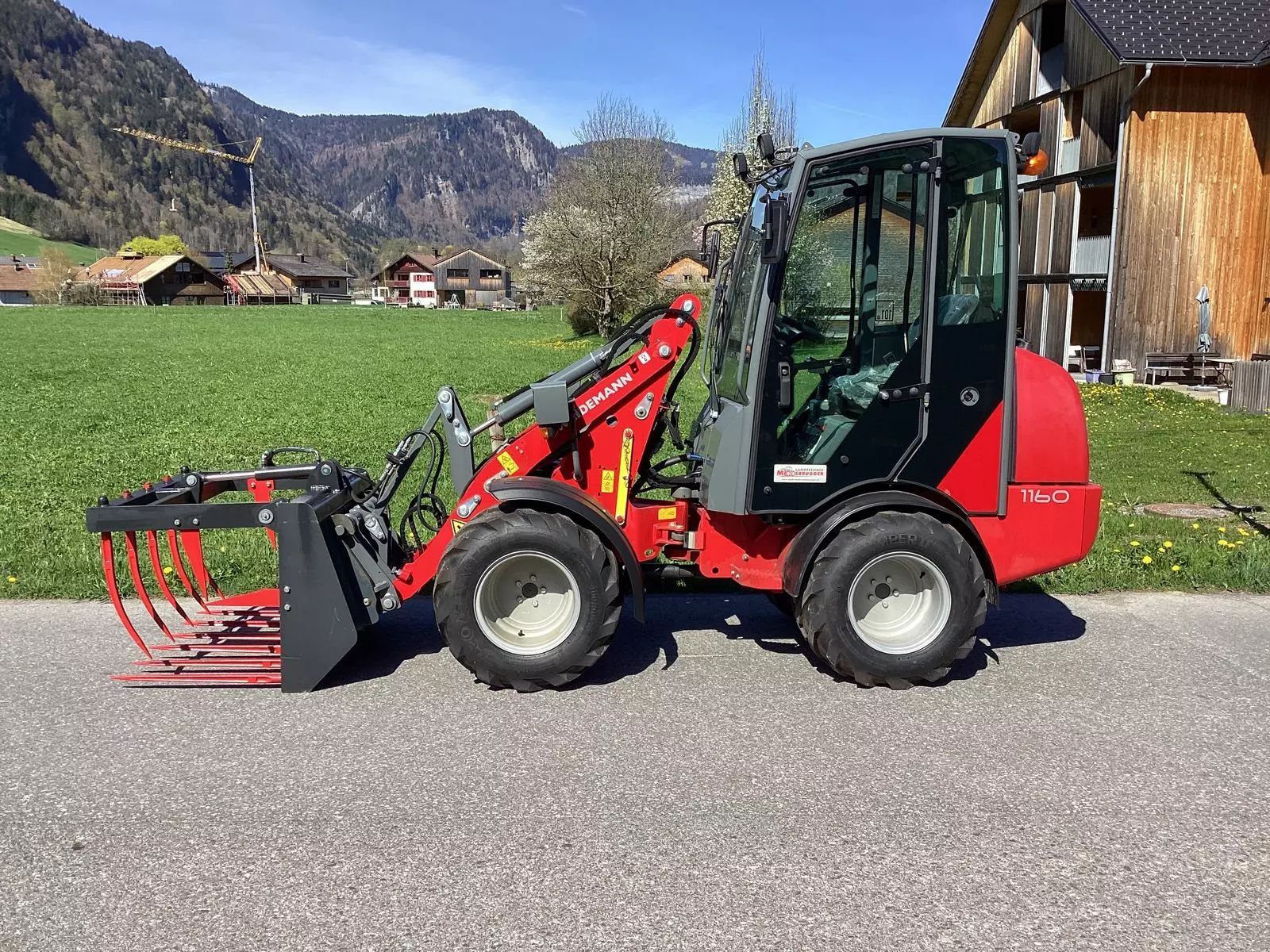 Weidemann 1160 Tele wheel loader €37,500