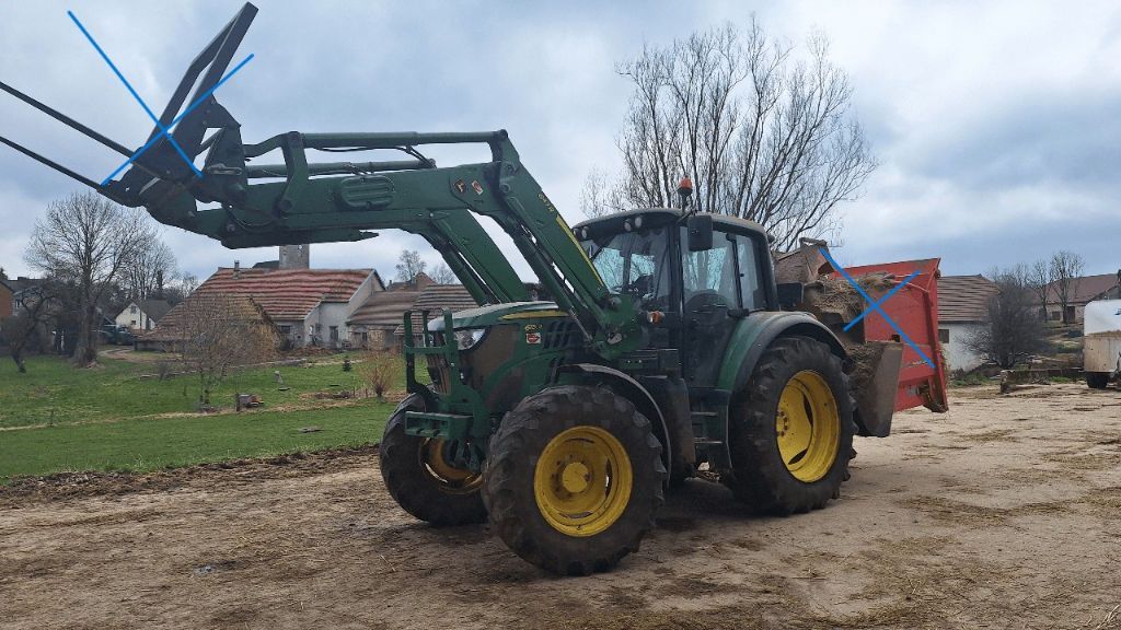 John Deere 6115 M Tractor 60.500 €