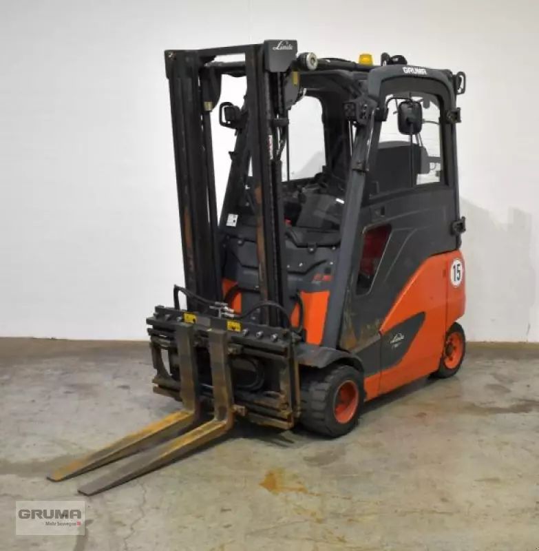 E-FARM: Linde e 18 ph evo 386-02 - Targonca - id KIARFR4 - 9950 EUR - Gyártási év: 2015 - Üzemóra (motor): 5069,Németország