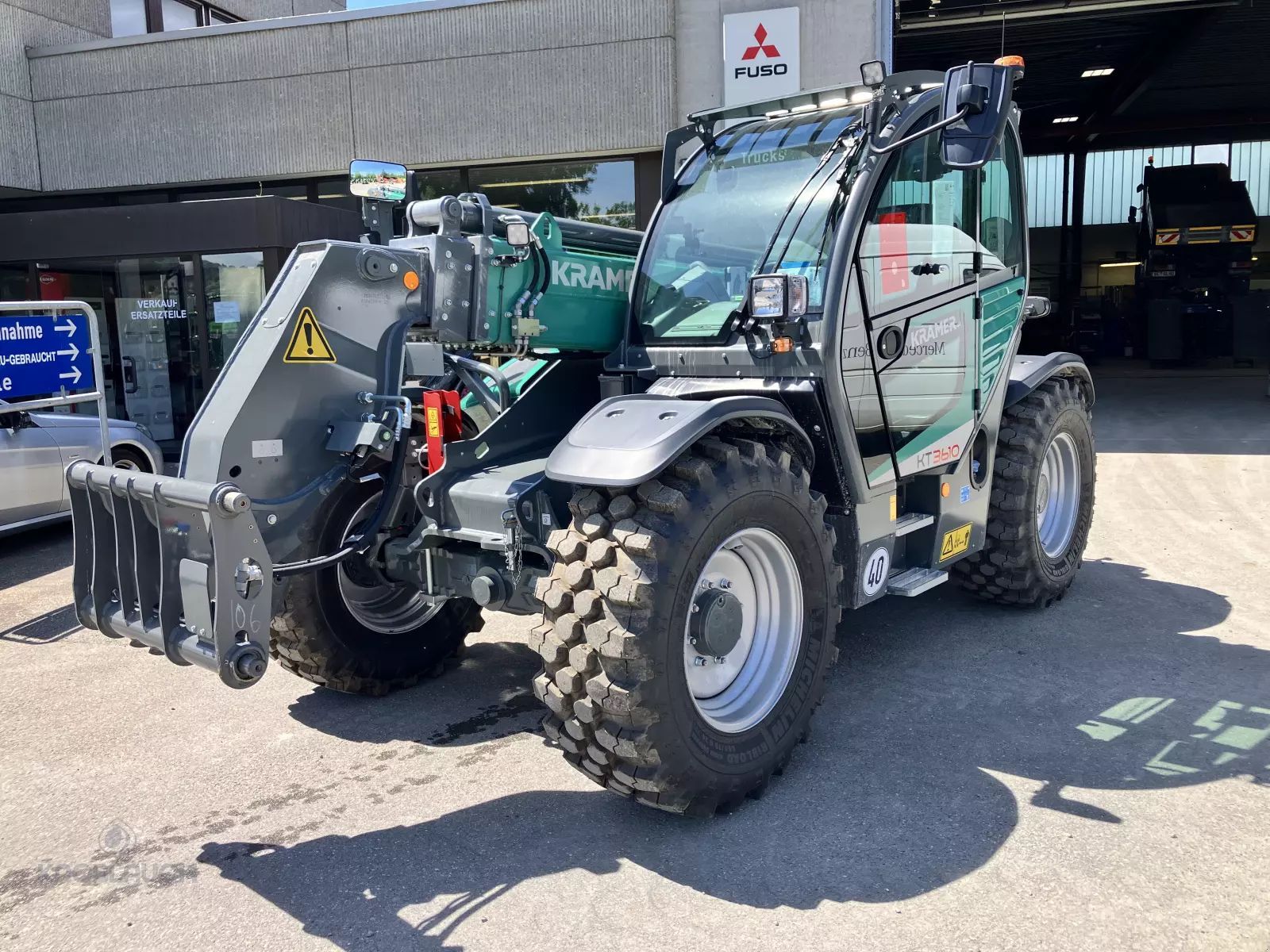 E-FARM: KRAMER kt 3610 - Chargeur télescopique  - id R6RRVTT - 103 361 € - Année: 2023 - Lecture du nombre d'heure: 80,Puissance du moteur (chevaux): 136,Allemagne