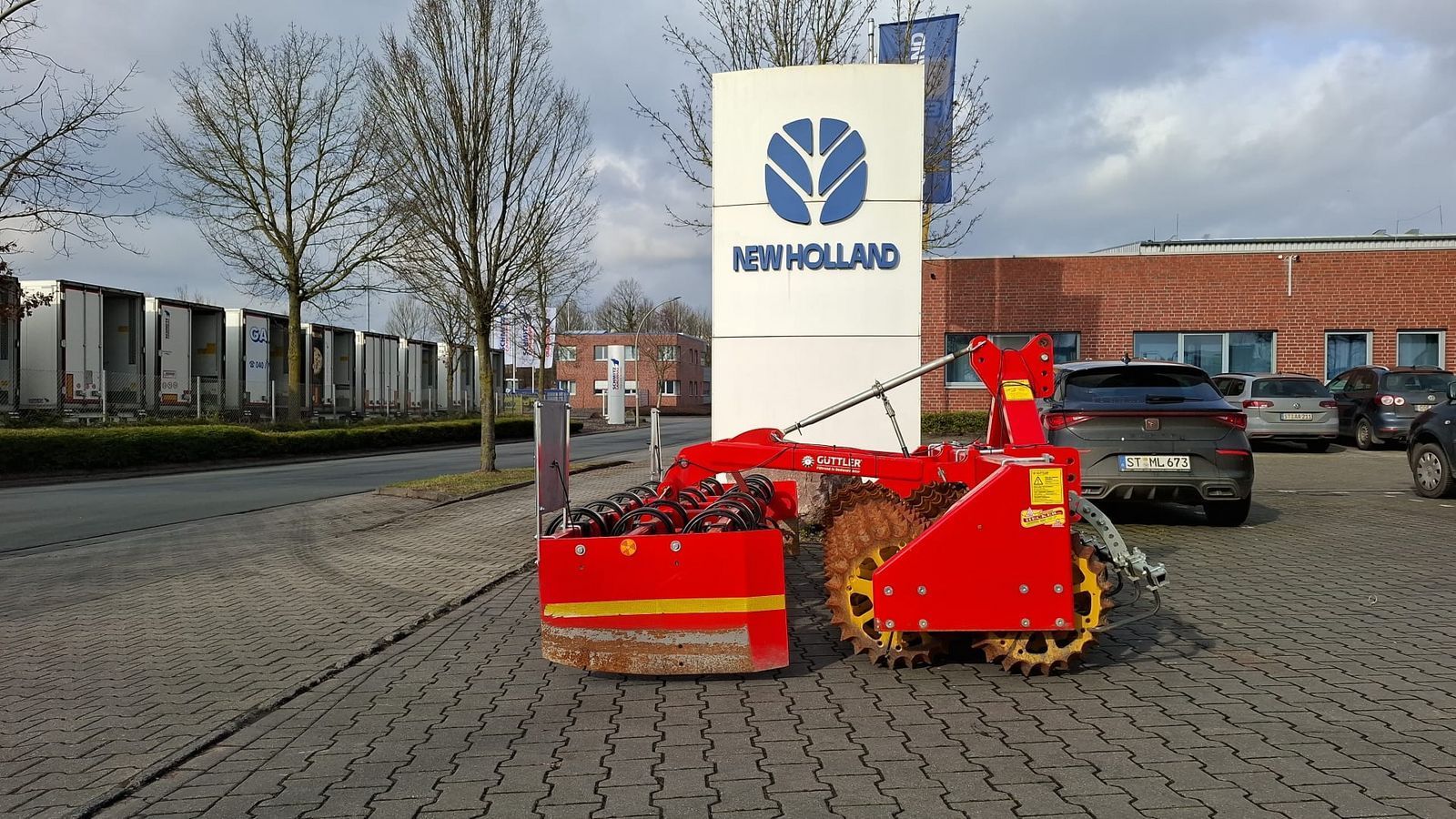 E-FARM: GÜTTLER prismenwalze duplex 30-56 frontpacker - Walze - id TPMXLY6 - 11.681 € - Baujahr: 2019 - Deutschland