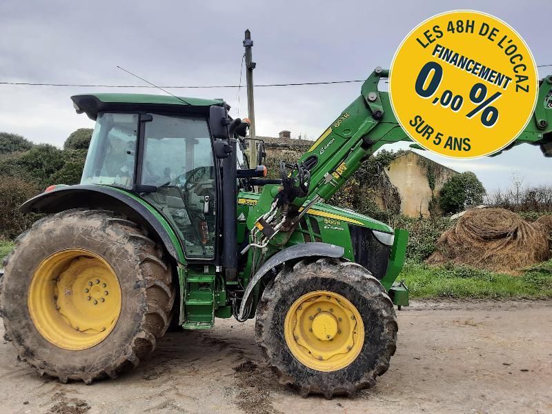 E-FARM: John Deere 5100 R - Traktor - id E67UEDM - 65.000 € - Baujahr: 2018 - Abgelesene Motorstunden: 1.650,Motorleistung (PS): 100,Frankreich