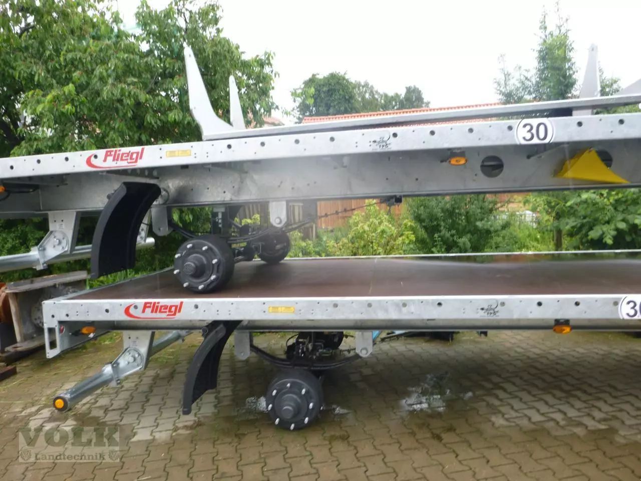 E-FARM: Fliegl zpw 140 - Remorque - id SDPNZM8 - 16 200 € - Année: 2021 - Allemagne