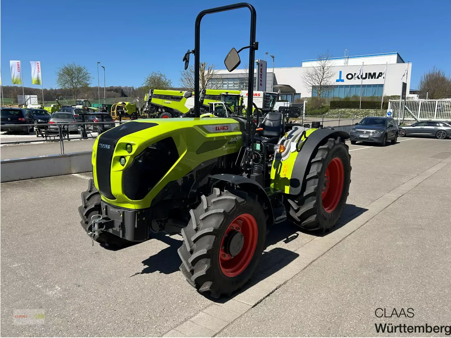 E-FARM: Claas Nexos 240 - Traktor - id HYNTJJZ - 44.900 € - Baujahr: 2023 - Abgelesene Motorstunden: 10,Motorleistung (PS): 103,Deutschland