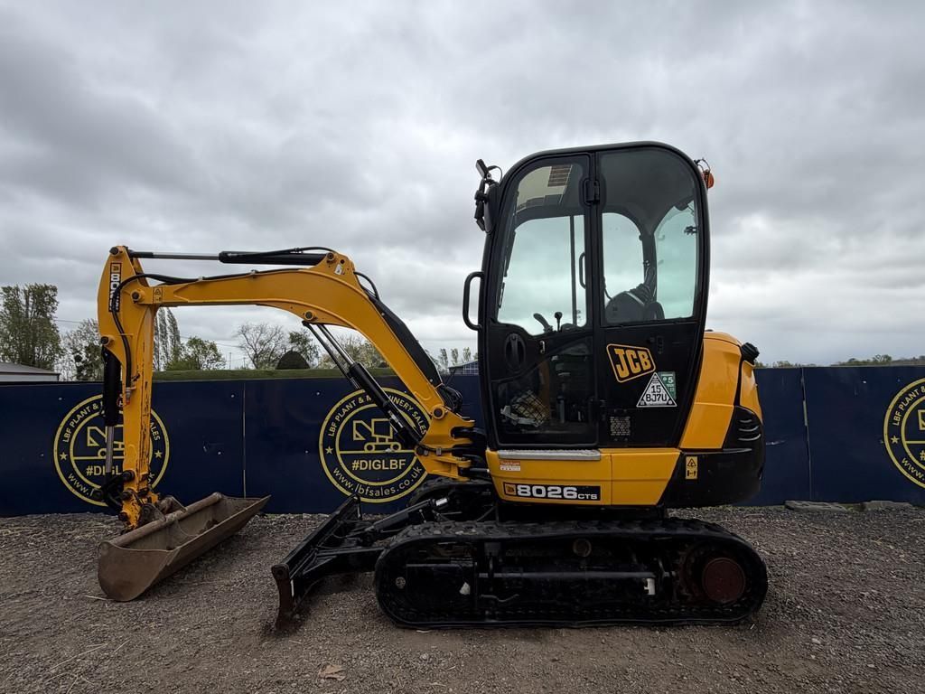 JCB 8026 CTS Mini excavator €25,237
