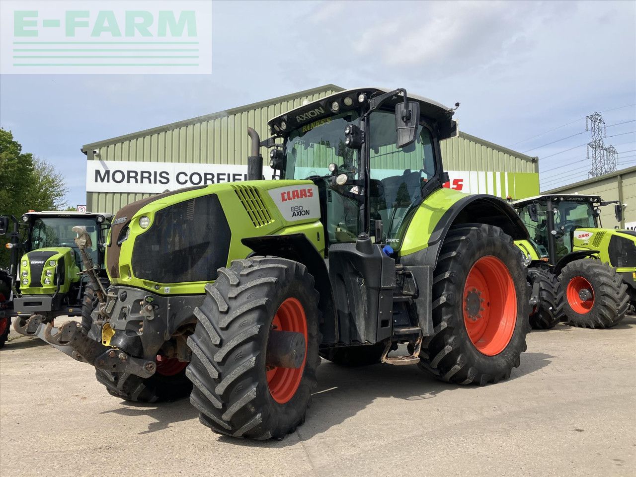 Claas Axion 830 Tracteur 83 200 €