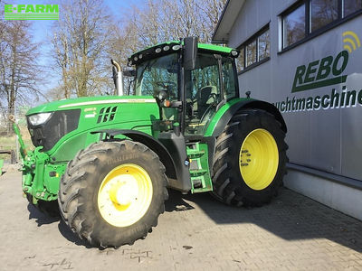 E-FARM: John Deere 6155 R - Tractor - id 7TTE8KQ - €118,340 - Year of construction: 2021 - Engine hours: 4,279,Engine power (HP): 155,Germany