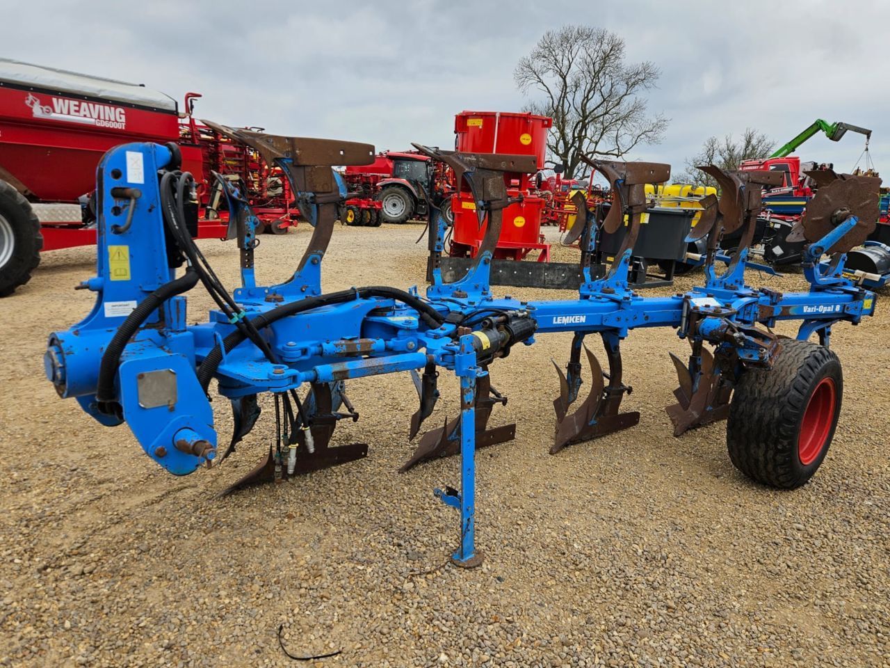 Lemken variopal 8 plough 5 furrow (4 plus 1) hyd variwidth Arado 7829 €